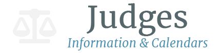 Judges Information & Calendars